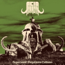 SUPERSONIC MEGAFAUNA COLLISION (HALF-HALF TRANSP. GREEN/SPLATTER BLACK/RED VINYL)