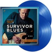 TROUT - SURVIVOR BLUES - BLUE - Vinyl Record image 1