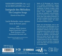 NADIA & LILI BOULANGER: LES HEURES CLAIRES